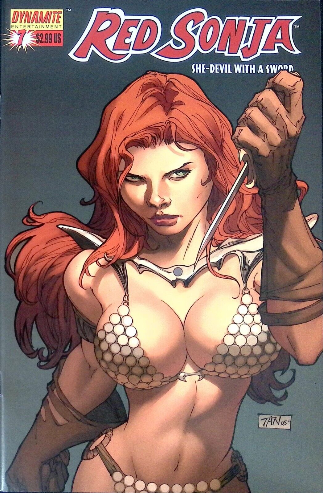 Red Sonja #7 - High Grade Billy Tan Cover Variant