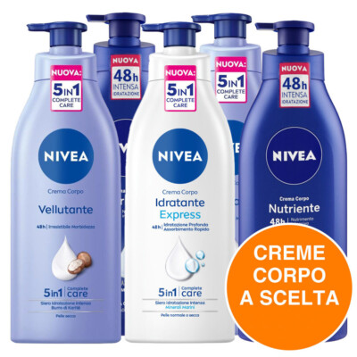 Nivea Intensive Feuchtigkeitsspendende nährende Körpercreme für trockene Haut zur Auswahl