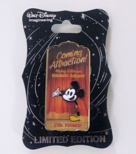 New Disney WDI Mickey & Minnie's Runaway Railway Stay Tooned Mickey Pin LE 300