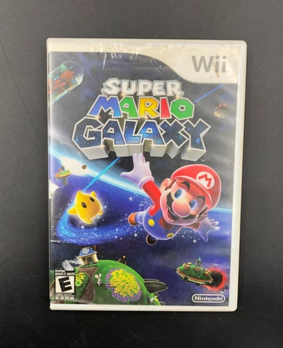 Super Mario Galaxy (Nintendo Wii) w/ Manual