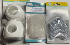 Lot Of Baby Proof Home Products Locks, Corner Guards Outlet Covers Low Starting