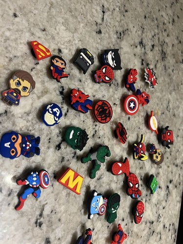 marvel croc charms 31 Pieces - Picture 2 of 6