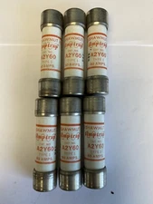 Shawmut Amp-trap A2Y60 Type 1 60A 250V Fuse "Lot of 6"