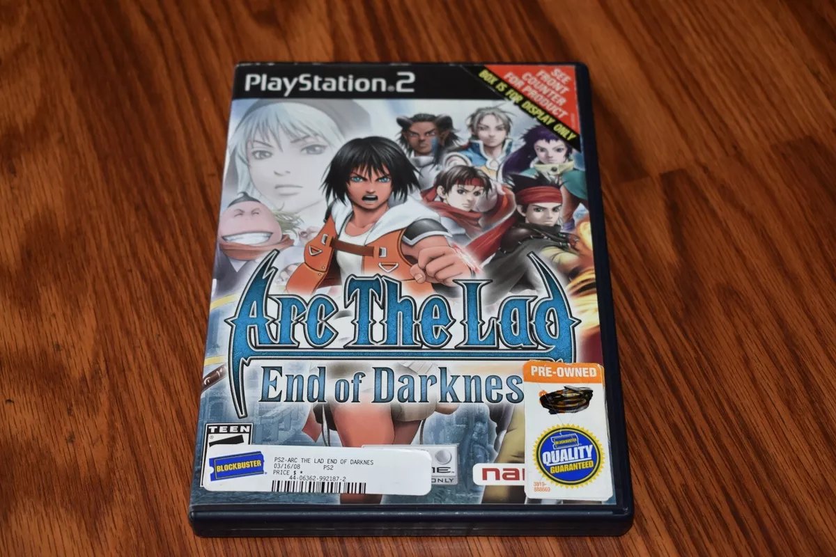 Arc the Lad: End of Darkness - (PS2) PlayStation 2 [Pre-Owned