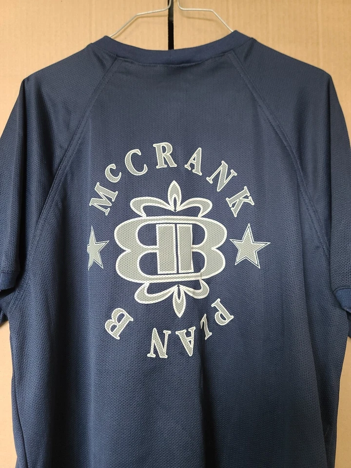 Rick McCrank Plan-B Skateboarding Blue Mesh Jersey. Size Large. USA. RARE! Promo - Image 3 of 4
