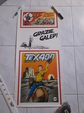 MAXI POSTER  TEX 400 A COLORI - CM  70×33  GRAZIE GALEP - CONDIZIONI PERFETTE - 
