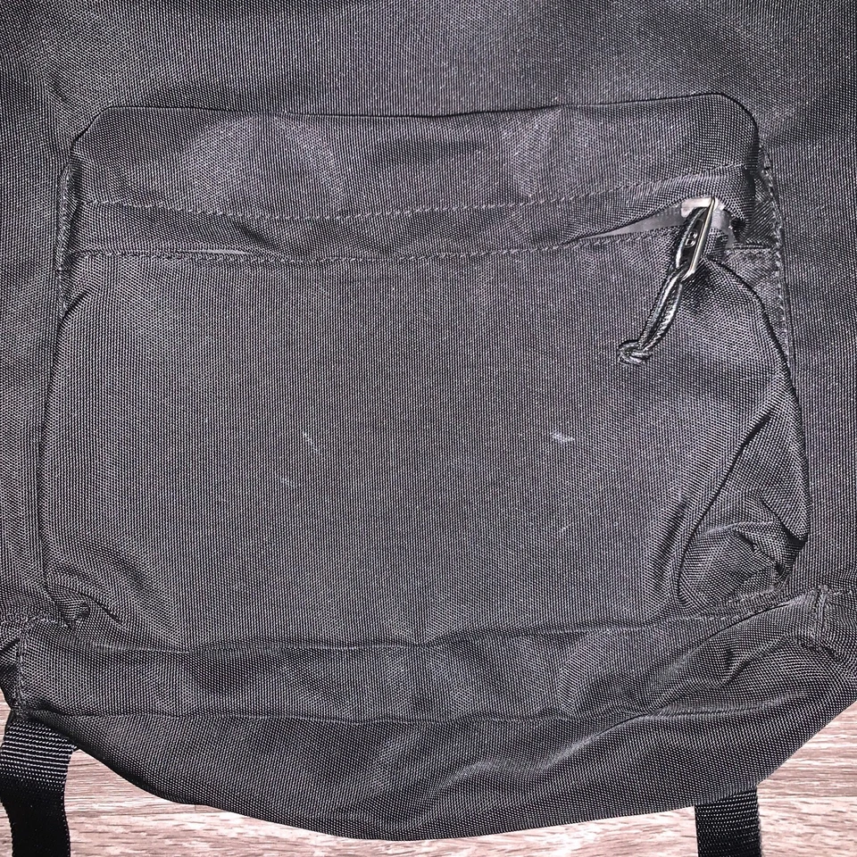 Mochila Balenciaga 2017 negra con logotipo político *tal cual* Foto 3 de 4