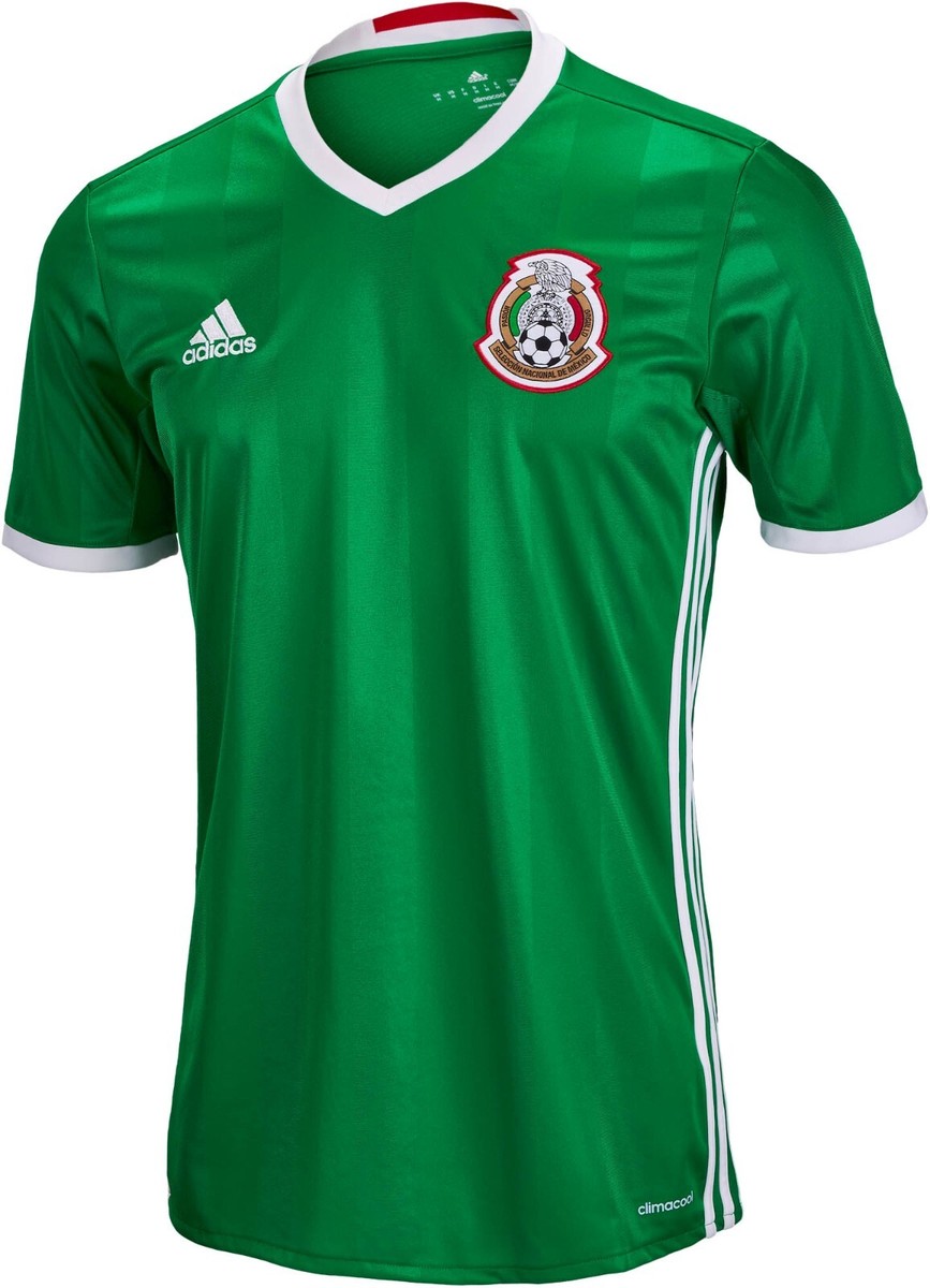 【Used】サッカーユニフォーム アディダス メキシコ代表15/16チチャリート ADIDAS MEXICO 15/16 YOUTH HOME JERSEY - GREEN/RED/WHITE SIZE YOUTH