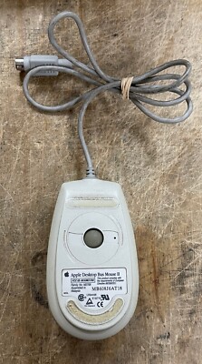 Vintage Apple Desktop Bus Mouse II Family No. M2706 TESTED and