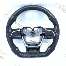Custom Carbon Fiber Steering Wheel For Toyota Highlander 2022-2025