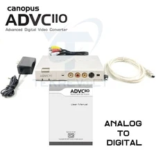 Grass Valley Canopus ADVC-110 Analog to Digital Advanced Video Converter NEW NIB