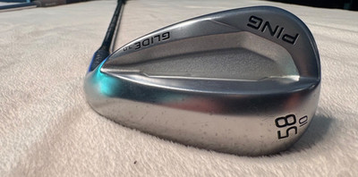 PING Glide 3.0 Wedge 58.10 SS Black Dot