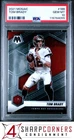 2021 PANINI MOSAIC #186 TOM BRADY BUCCANEERS PSA 10