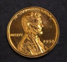 1954 Lincoln Cent Gem Proof Light Tone..............Lot 5807