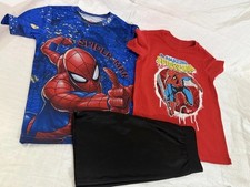 Marvel Toddler Boys Spider-Man T-Shirt and Shorts Outfit Set Size 5T
