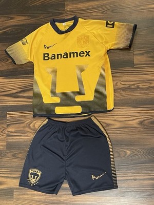 Pumas UNAM Youth Jersey Shorts Set (Medium)