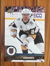 2017-18 Upper Deck Oscar Lindberg Vegas Golden Knights #436