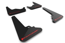Rally Armor Mud Flap W Red Logo For 2021-2026 Tesla Model S Plaid