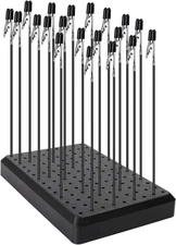 GJJC09B 1PC Painting Stand Base and 20PCS Alligator Clip Stick Set Modeling Tool