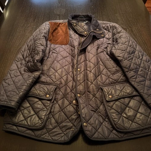 Polo Ralph Lauren Quilted Diamond Pattern Hunting Rifle Jacket Size XL - product listing photo