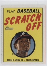 2020 Topps Heritage 1971 Topps Baseball Scratch-Offs Ronald Acuna Jr #5 1r66