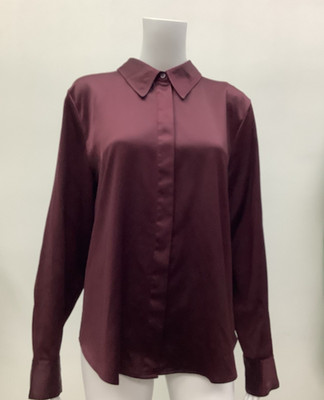   Worthington Silk Blouse Size XL   Elegant & Timeless  