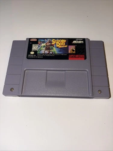 New ListingScooby Doo Mystery Super Nintendo SNES Game Authentic Cleaned Tested