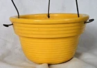 Garden City Pottery Hanging Basket Pot Narrow Ring Small Size Unmarked Bauer Era