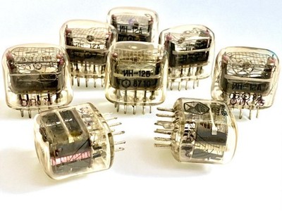 10PCS IN-12A Nixie TUBES USED NIXIE CLOCK IN12 IN-12A IN-12B IN12A IN12B