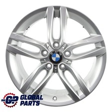 BMW F20 F21 Silver Alloy Wheel Rim 18" 7,5J ET:45 M Double Spoke 461 7846784
