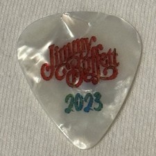 Jimmy Buffett LAST CONCERT Guitar Pick 2023