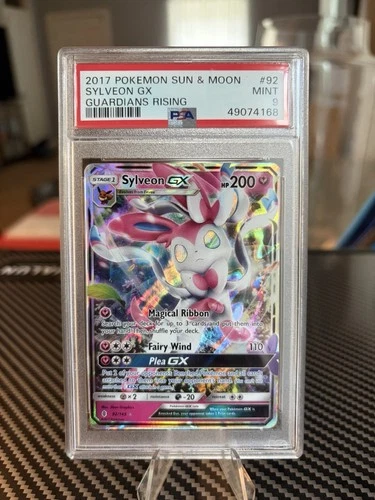 Sylveon GX Guardians Rising #158/145 Sun & Moon PSA 9