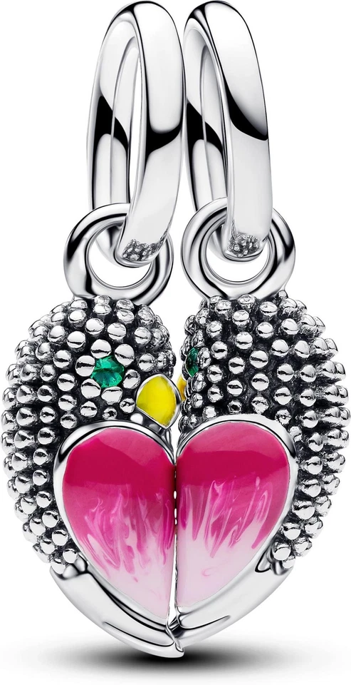 Pandora Love Birds Splittable Dangle Charm 794484C01 Charm Anhänger - Bild 1 von 1
