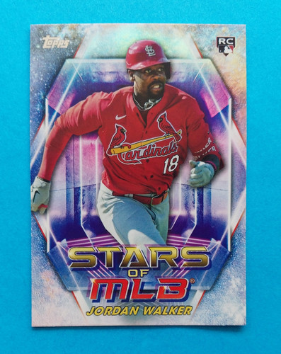 Jordan Walker RC 2023 Topps Update #SMLB-85 Rookie Stars of MLB Cardinals