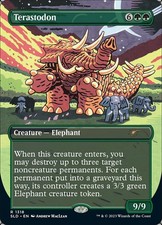[1x] Terastodon - Foil Near Mint, English Secret Lair MTG Magic