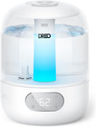 Humidifiers for Bedroom, 3L Top Fill 30H & 26Db Quiet Runtime for Large Room, Co