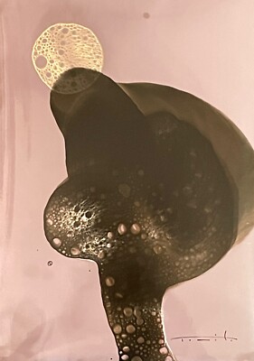 Tonito Original art Chemigram.KODAK Silver RC Paper.Alternative photography 42