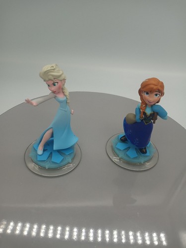 Disney Infinity 1.0, 3.0 Anna Elsa Olaf Frozen Figure Lot of 3 - Picture 1 of 7