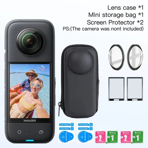 Lens Guard for Insta360 X3 Accessories Screen Protector Silicone Case Cover Mini - Picture 27 of 31