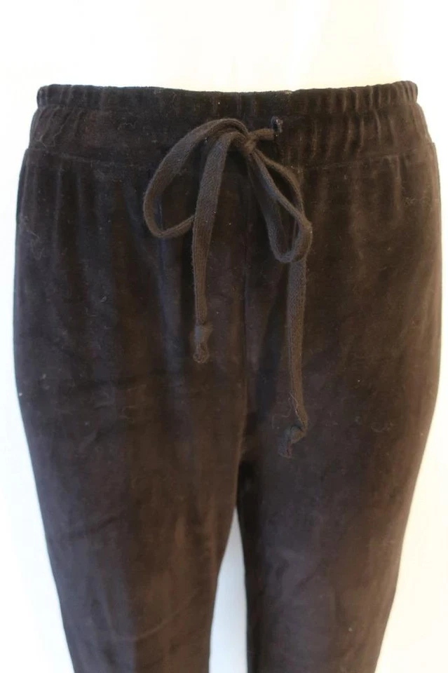 Pantalones deportivos de terciopelo negro marchito para mujer S * nuevos con etiquetas Foto 2 de 4