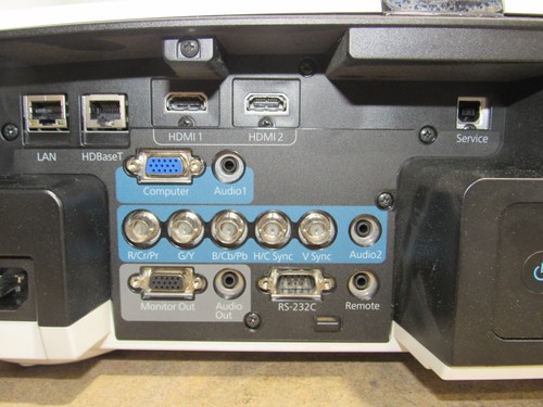 Tested Epson PowerLite 5520W 3LCD WXGA Projector 5500 Lumens w/ 1898 Lamp Hours - Picture 3 of 13