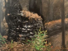 Original Painting "New Beginning" 16"x12" Oil on Canvas