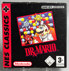 Jeu Dr Mario nes classics sur Nintendo Game Boy Advance GBA