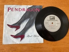 Pendragon - Red Shoes (7 inch vinyl single) 1987 Prog Rock