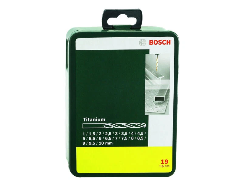 Bosch Professional 2607019437 19pc HSS TiN Titanium Metal Drill