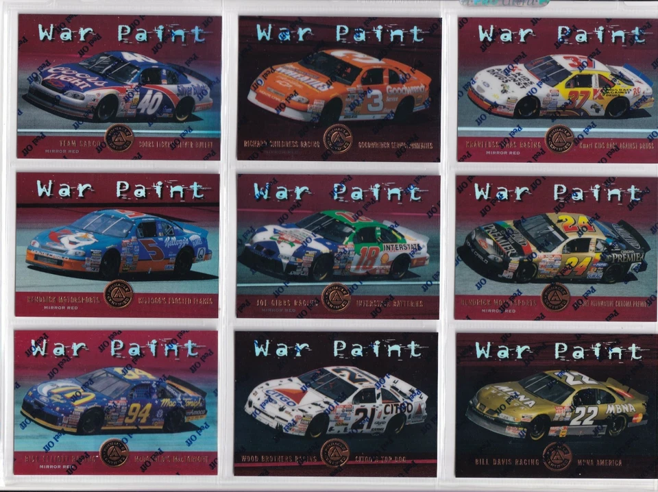 1997 Pinnacle Certified MIRROR RED PARALLEL #14 Mike Skinner-ONE CARD ONLY! - Image 2 of 4