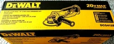 Dewalt Angle DCG412B 20V Cordless Battery Angle Grinder 4 1/2 20 Volt