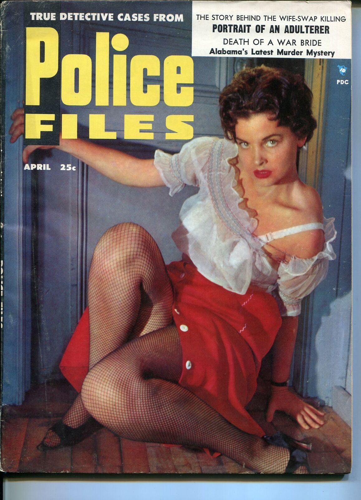 Police Files 4/1955-hot babe-John Dillinger-Baby Face Nelson-pulp crime-VG/FN eBay picture picture
