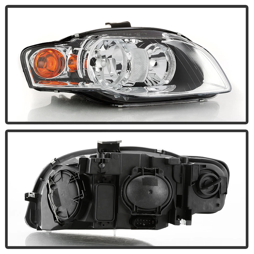 Faro halógeno modelo Audi A4 S4 2006-2008 repuesto lado pasajero Foto 3 de 4