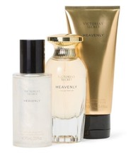 Victoria's Secret Heavenly Eau De Parfum Luxe Fragrance Gift Set 3x Lot Bundle